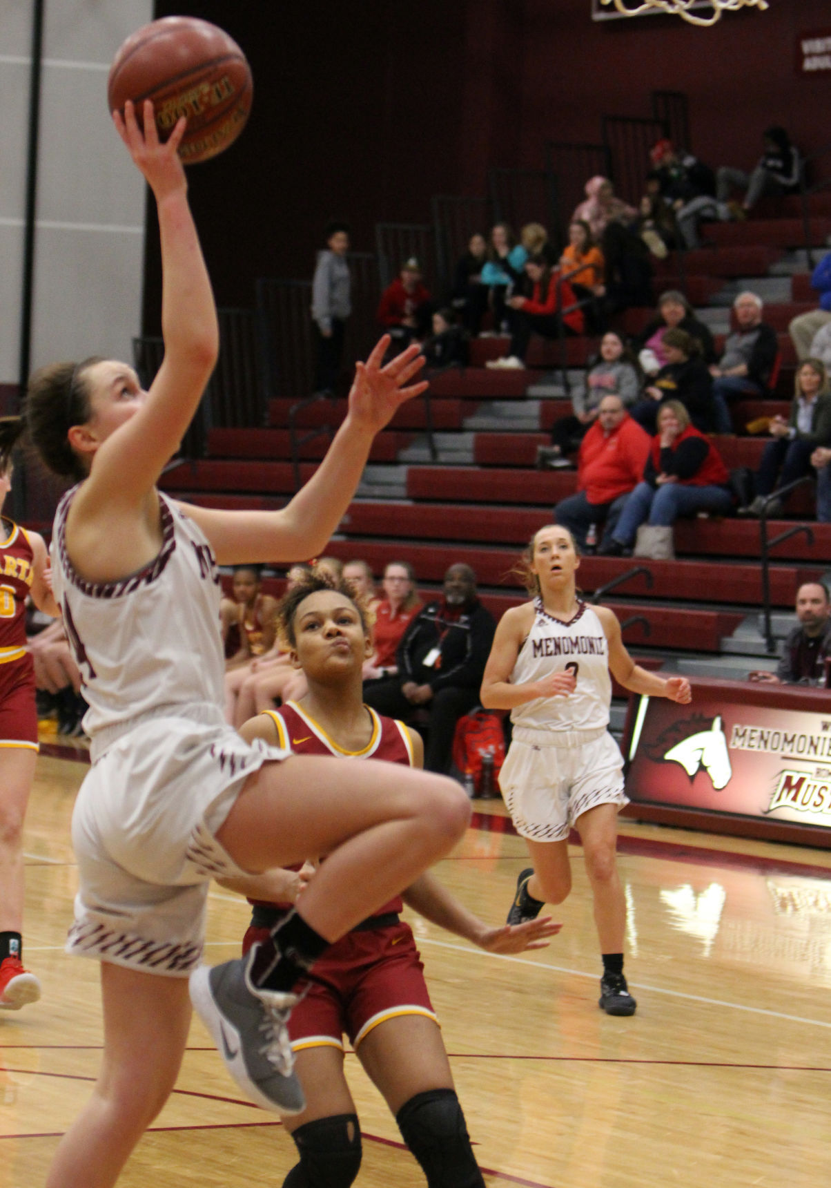 Sparta at Menomonie girls basketball 2-25-20
